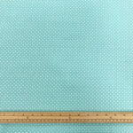 mint polka dot fabric