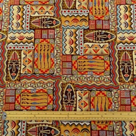 Kenya Tapestry Curtain Upholstery Fabric - Image 4