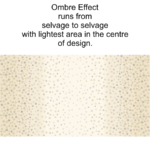 ombre christmas fabric