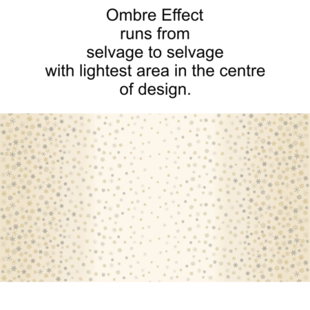 ombre christmas fabric