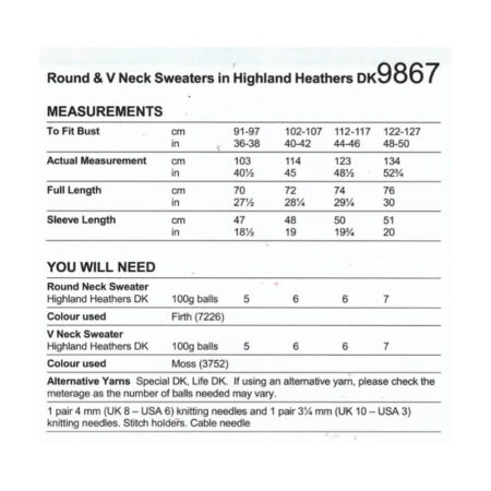Highland Heathers DK 100g - Image 36