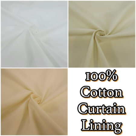 Thermal curtain lining