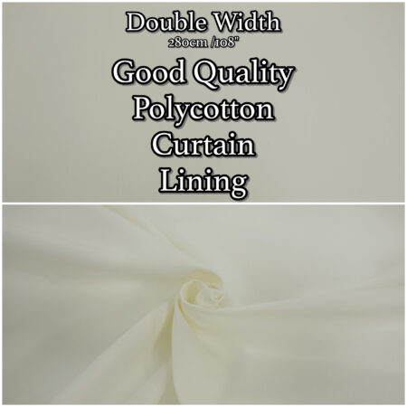 Thermal curtain lining