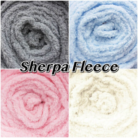 Sherpa fleece fabric