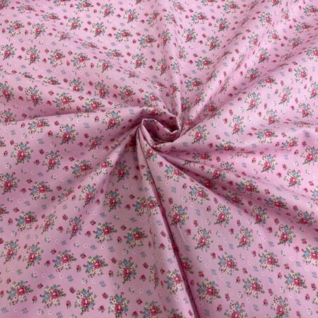 Vintage Floral Cotton Poplin - Image 2