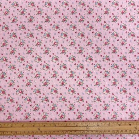 Vintage Floral Cotton Poplin