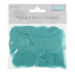 Natural Wool Roving 10g