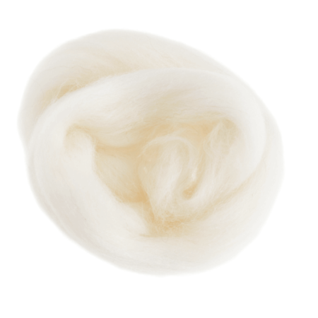 Natural Wool Roving 10g - Image 8
