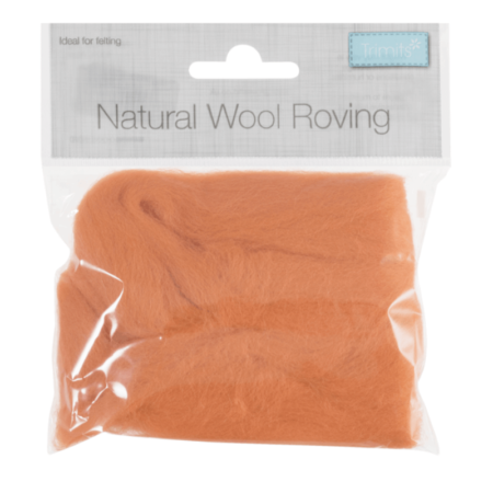 Natural Wool Roving 10g - Image 13