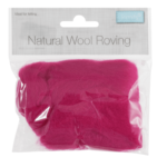 Natural Wool Roving 10g