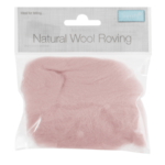 Natural Wool Roving 10g