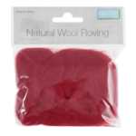 Natural Wool Roving 10g