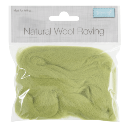 Natural Wool Roving 10g - Image 43