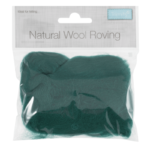 Natural Wool Roving 10g