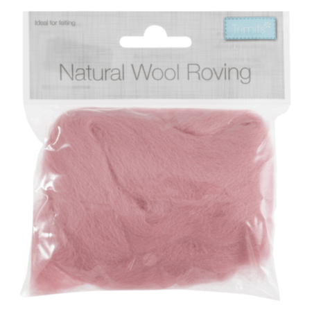 Natural Wool Roving 10g - Image 53