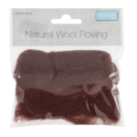 Natural Wool Roving 10g