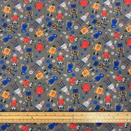 Robots Polycotton - Image 2