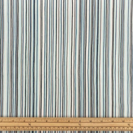 Aqua Grey Stripe - Image 2