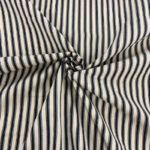 Black Ticking Stripe