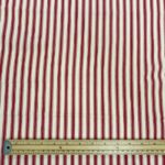 Red Ticking Stripe