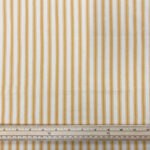 Gold Yellow Ticking Stripe