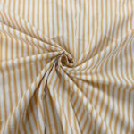 Gold Yellow Ticking Stripe