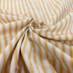 Gold Yellow Ticking Stripe