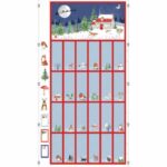Fold-Up Advent Calendar Panels