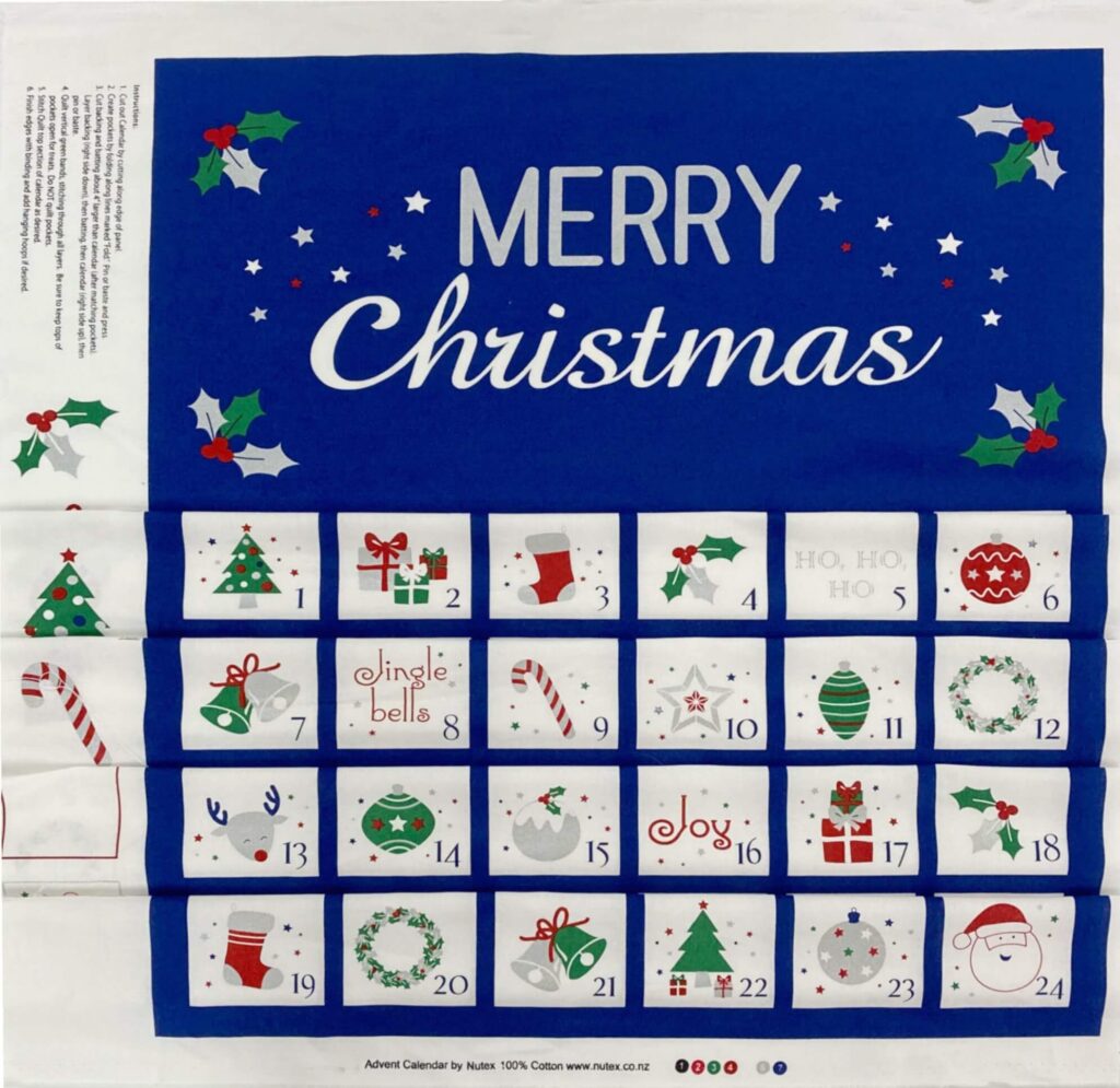 FoldUp Advent Calendar Panels The Cheap Shop Tiptree