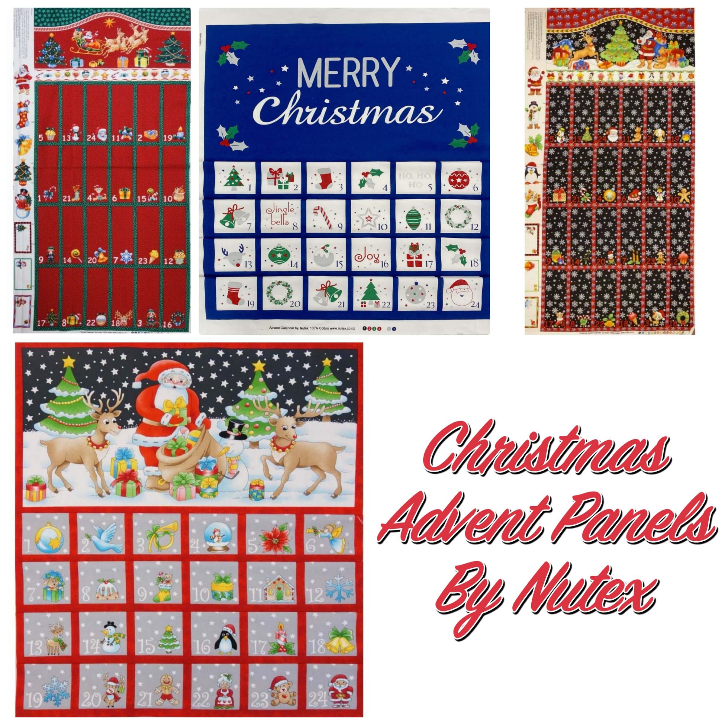 Fold Up Advent Calendar Panels The Cheap Shop Tiptree