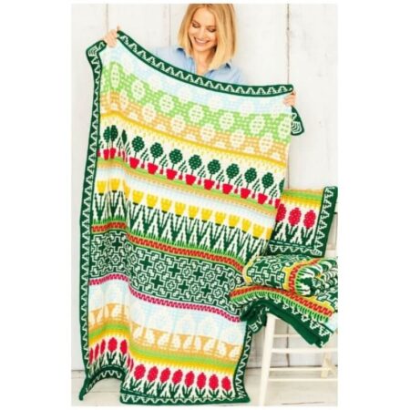 Rosina Crochets- Letitia's Garden Blanket Wool Pack - Image 5