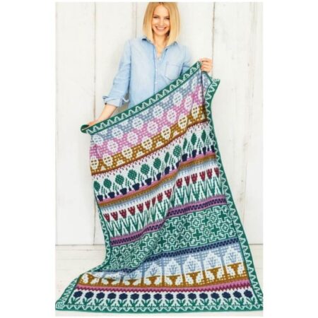 Rosina Crochets- Letitia's Garden Blanket Wool Pack - Image 7
