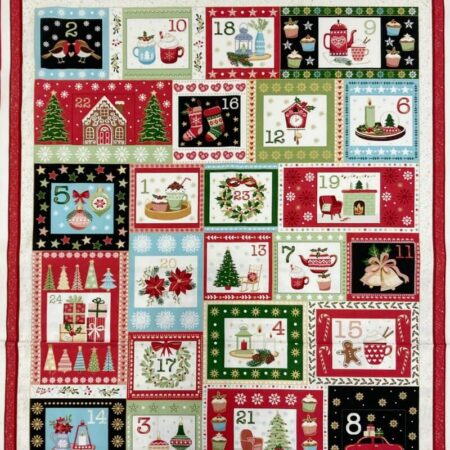 Makower Christmas Advent Calendar Panels - Image 3