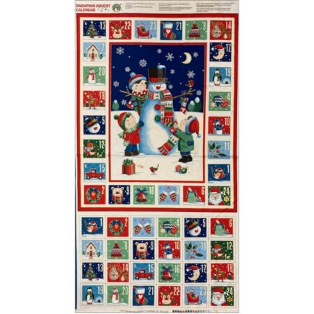 Makower Christmas Advent Calendar Panels - Image 7