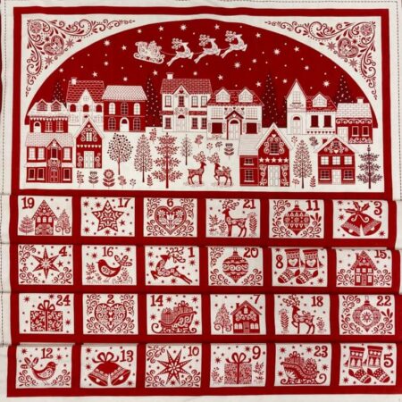 Makower Christmas Advent Calendar Panels - Image 8