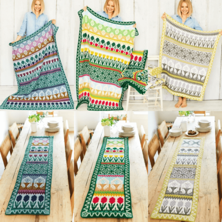 Rosina Crochets- Letitia's Garden Blanket Wool Pack