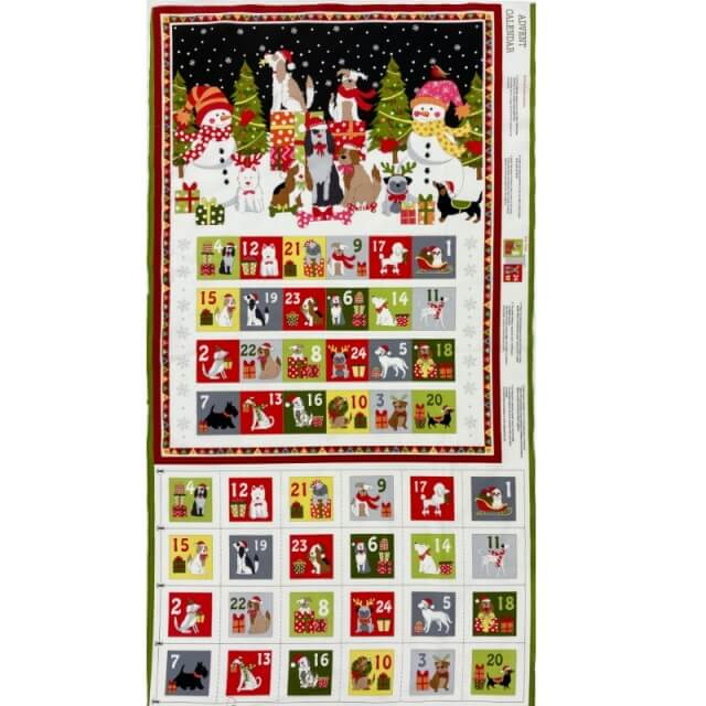 Makower Christmas Advent Panels - The Cheap Shop Tiptree