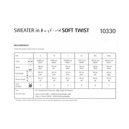 Hayfield Soft Twist DK 100g - Image 19