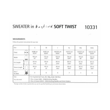 Hayfield Soft Twist DK 100g - Image 21