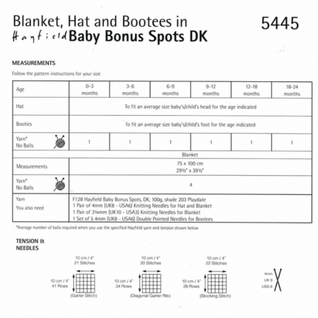 Hayfield Baby Bonus Spots DK 100g - Image 19