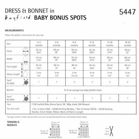 Hayfield Baby Bonus Spots DK 100g - Image 23