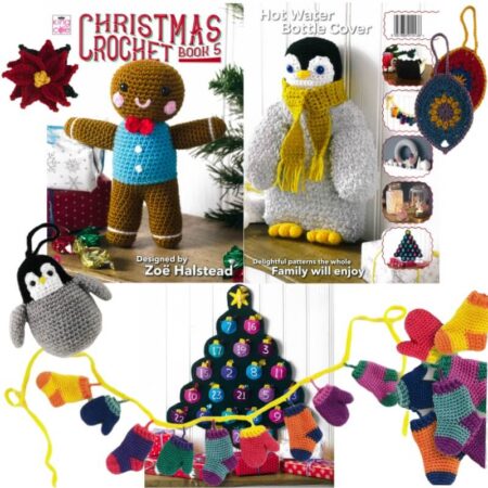 King Cole Christmas Crochet Books - Image 17