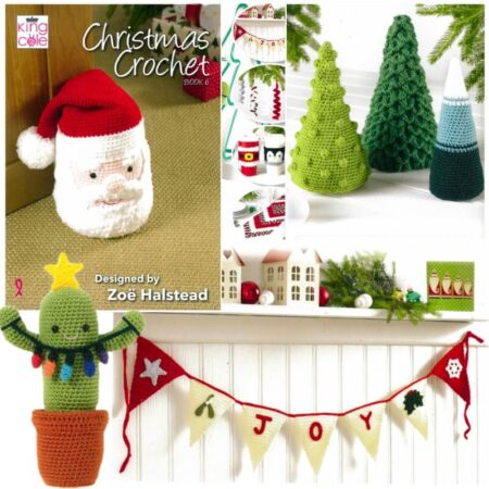King Cole Christmas Crochet Books - Image 21