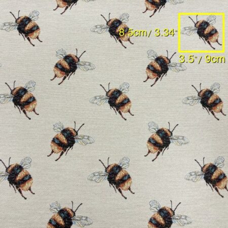 Bumblebee Tapestry Allover and Cushion Panel - Image 2