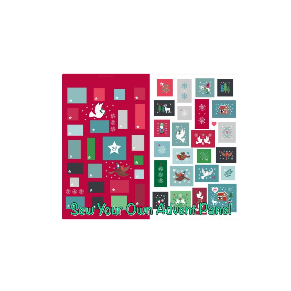 Image of Happy Hygge Christmas Advent Panel