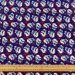 Zombie Skulls Halloween Polycotton