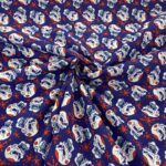 Zombie Skulls Halloween Polycotton
