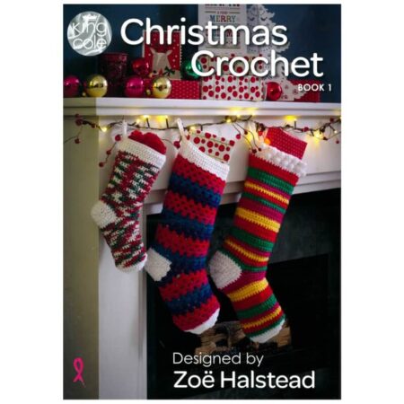 King Cole Christmas Crochet Books - Image 3