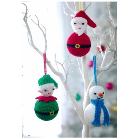 King Cole Christmas Crochet Books - Image 16