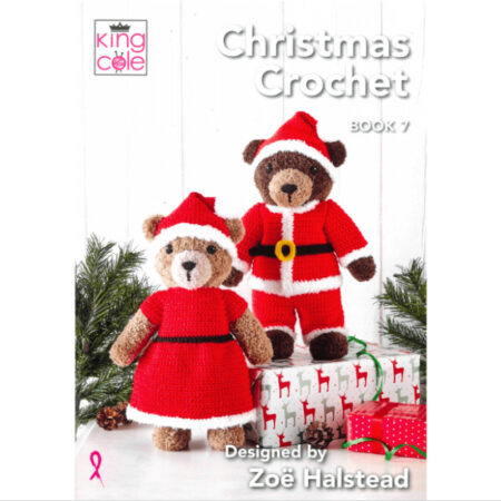 King Cole Christmas Crochet Books - Image 26